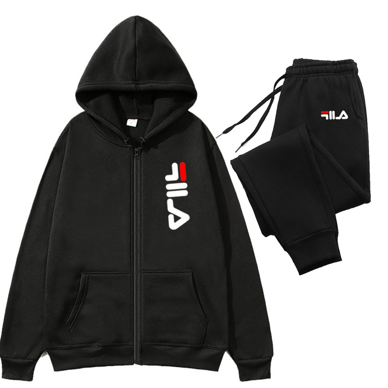 Conjunto Deportivo de 2 Piezas - Men'S Fashion Zipper Jacket reseña y precio