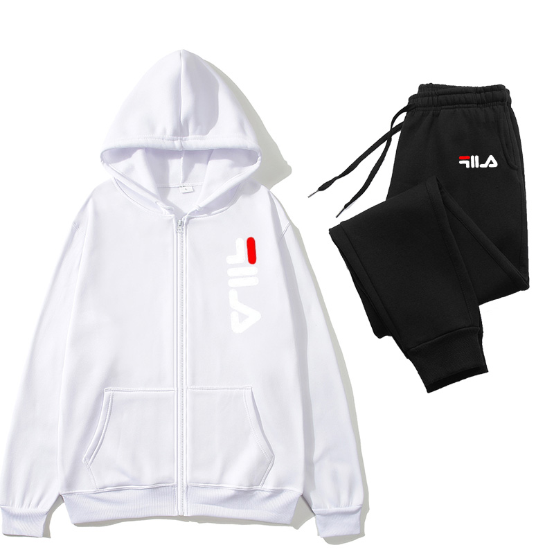Conjunto Deportivo de 2 Piezas - Men'S Fashion Zipper Jacket reseña y precio