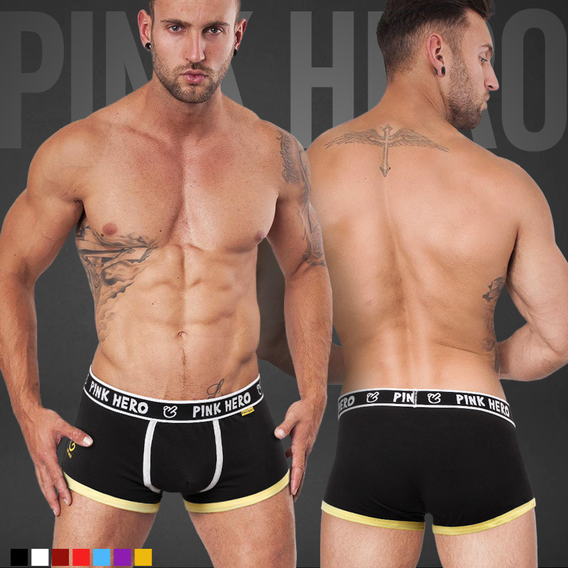 Pink Hero-ropa interior Sexy p - Men'S Fashion Underwear Brands reseña y precio