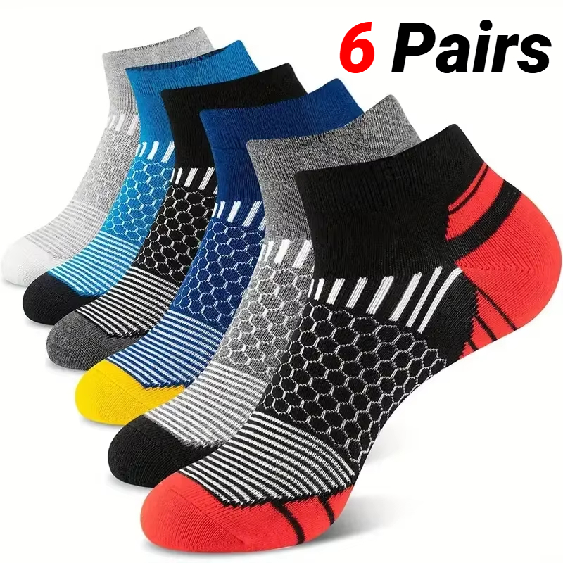 6 pares de calcetines deportiv - Socks Ankle Men reseña y precio