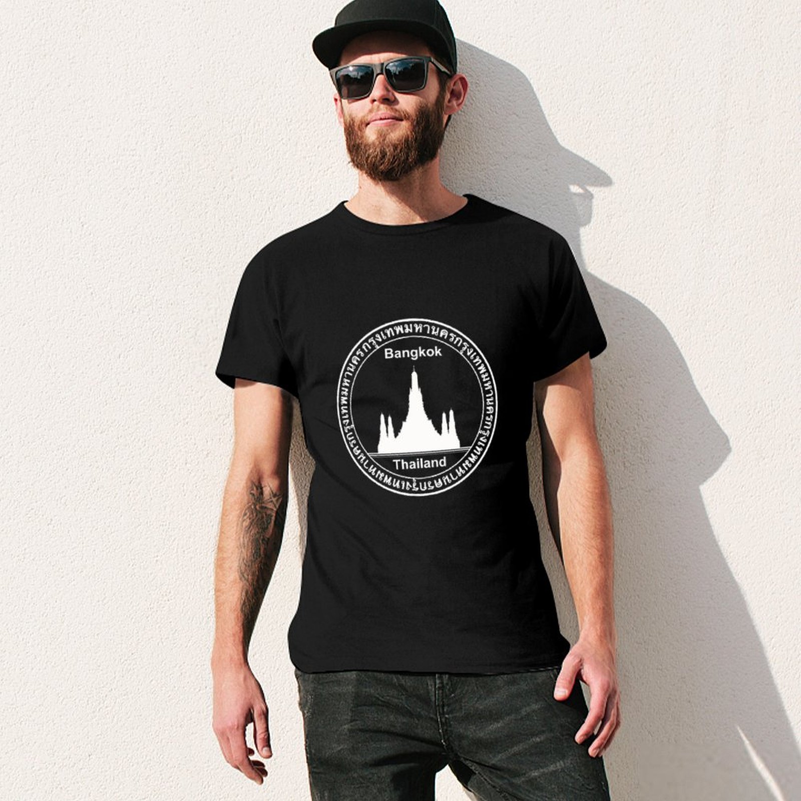 Camiseta de viaje con estampad - Mens Fashion Bangkok reseña y precio