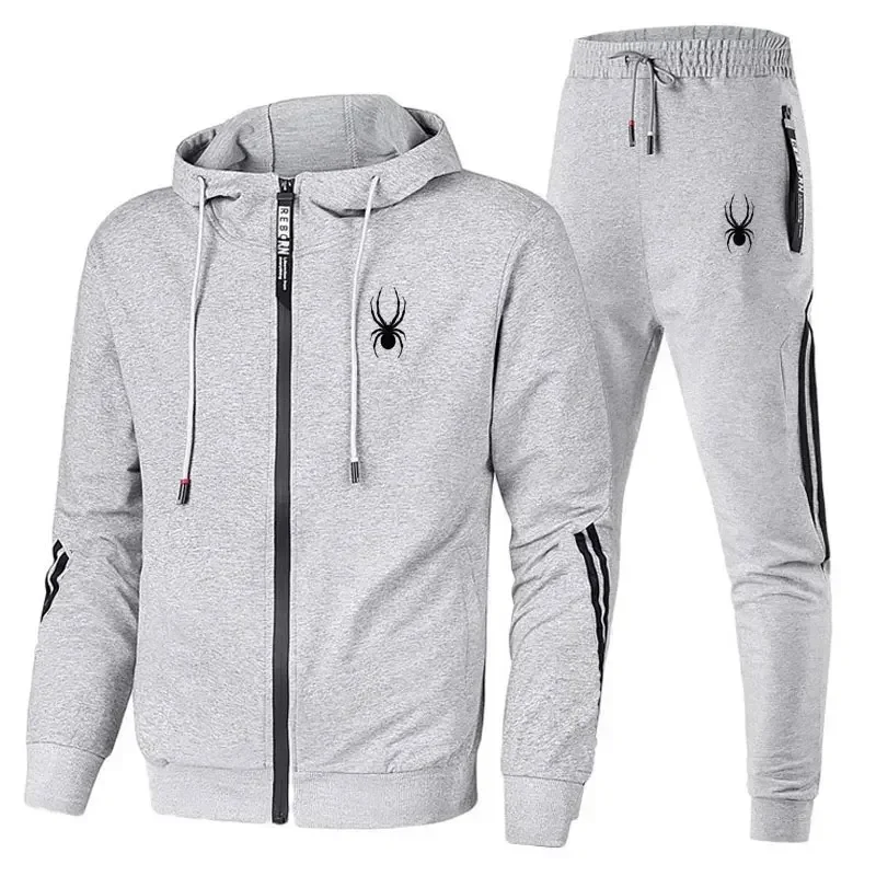Nuevo conjunto deportivo de do - Men'S Fashion Zipper Jacket reseña y precio