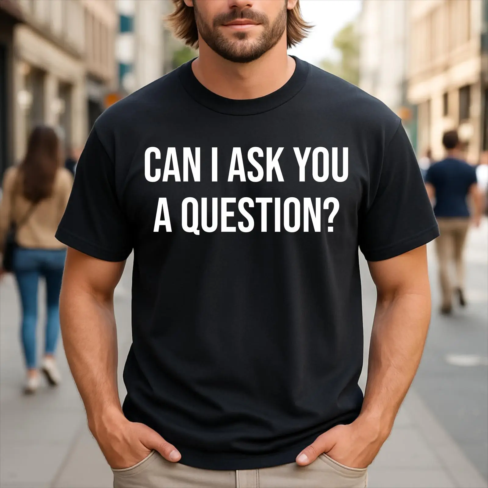 Camiseta con Frase Divertida ' - Men'S Fashion Questions reseña y precio