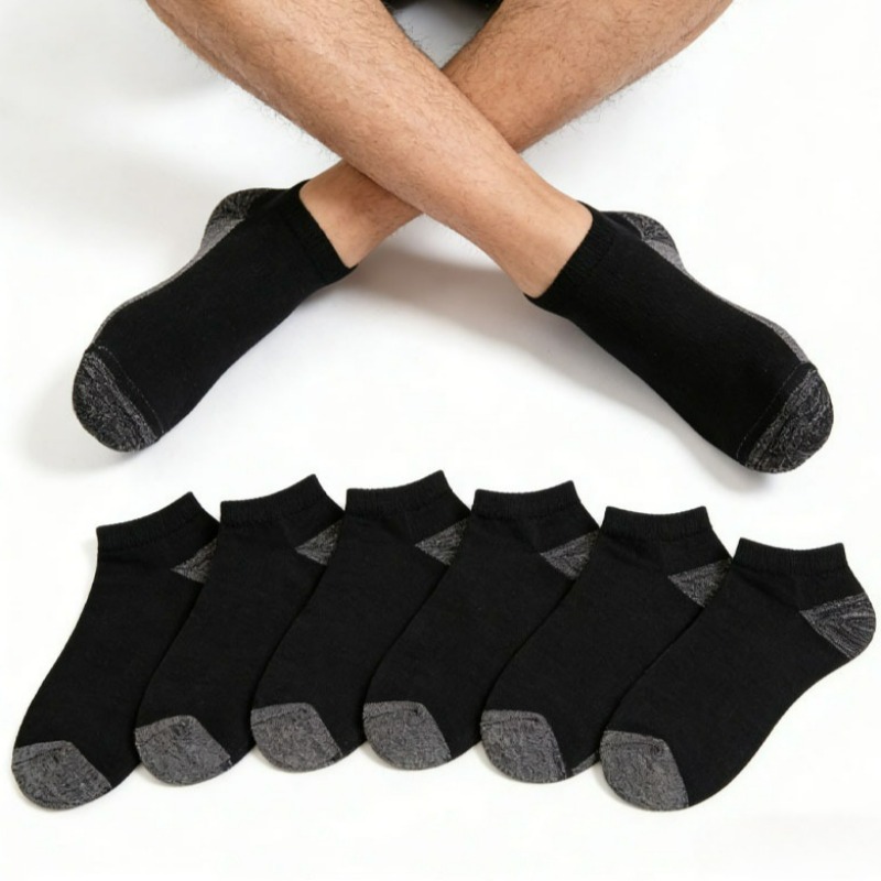 1/6 Pares de Calcetines Tobill - Socks Ankle Men reseña y precio