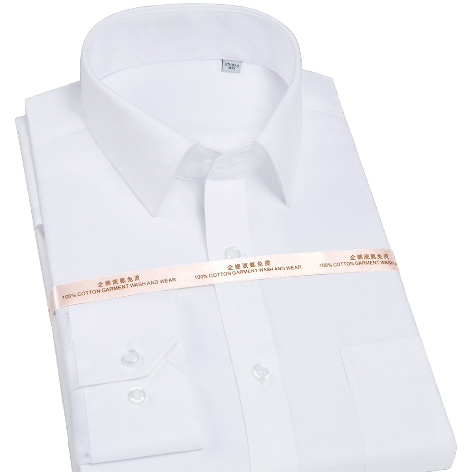 Camisas de vestir de manga lar - Dress Shirt Non-Iron reseña y precio