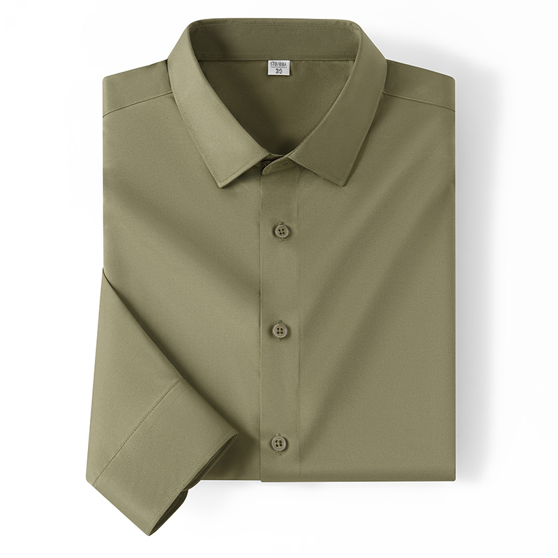 Camisa de negocios para hombre - Dress Shirt Non-Iron reseña y precio
