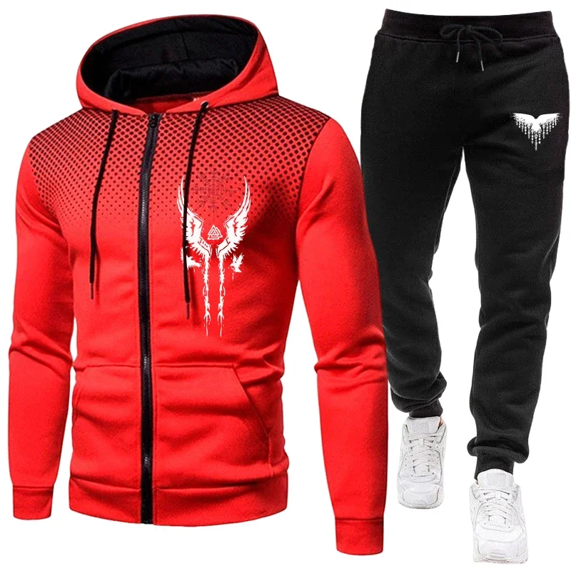 Conjunto de Hombre para Otoño  - Men'S Fashion Zipper Jacket reseña y precio