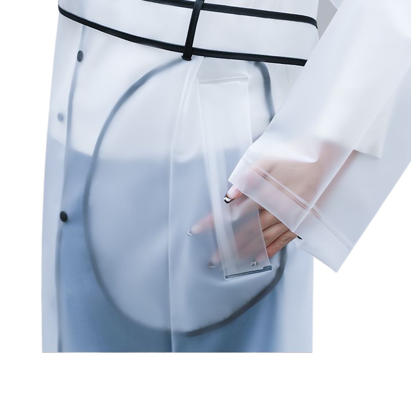 Impermeable Transparente de Mo - Mens Fashion Poncho reseña y precio