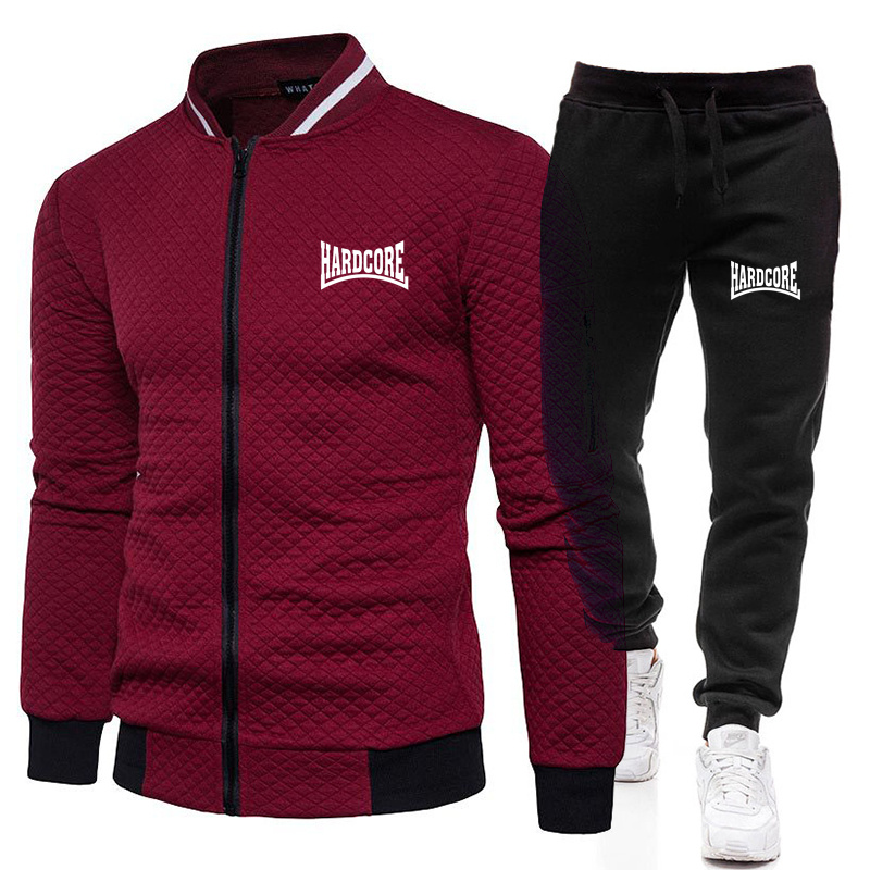 Conjunto de Chaqueta y Pantaló - Men'S Fashion Zipper Jacket reseña y precio