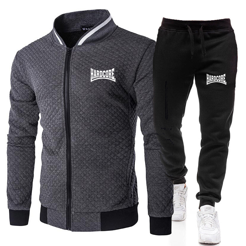Conjunto de Chaqueta y Pantaló - Men'S Fashion Zipper Jacket reseña y precio
