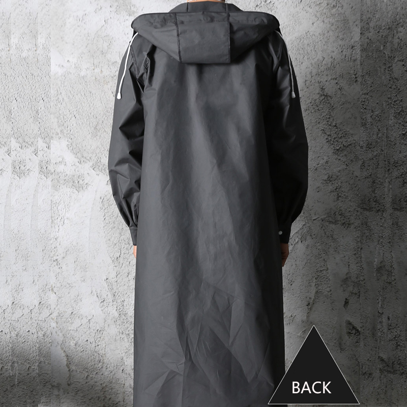 Chubasquero largo impermeable  - Mens Fashion Poncho reseña y precio