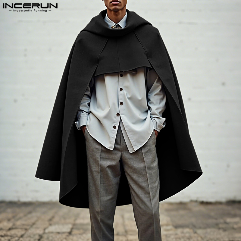 INCERUN, capa para hombre, Col - Mens Fashion Poncho reseña y precio