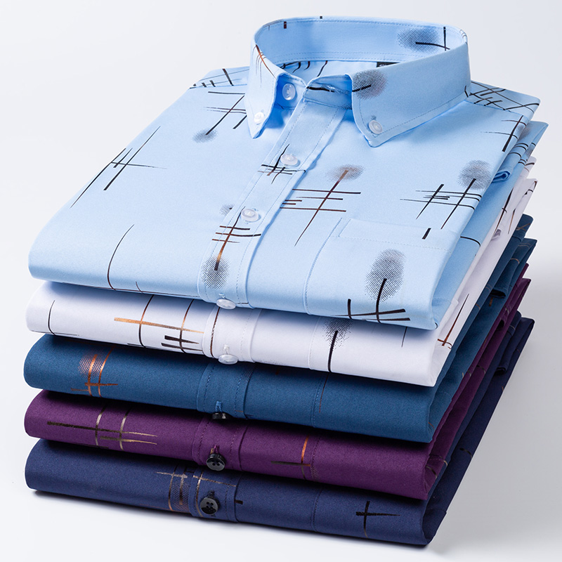 Camisas de vestir para hombre  - Dress Shirt Non-Iron reseña y precio