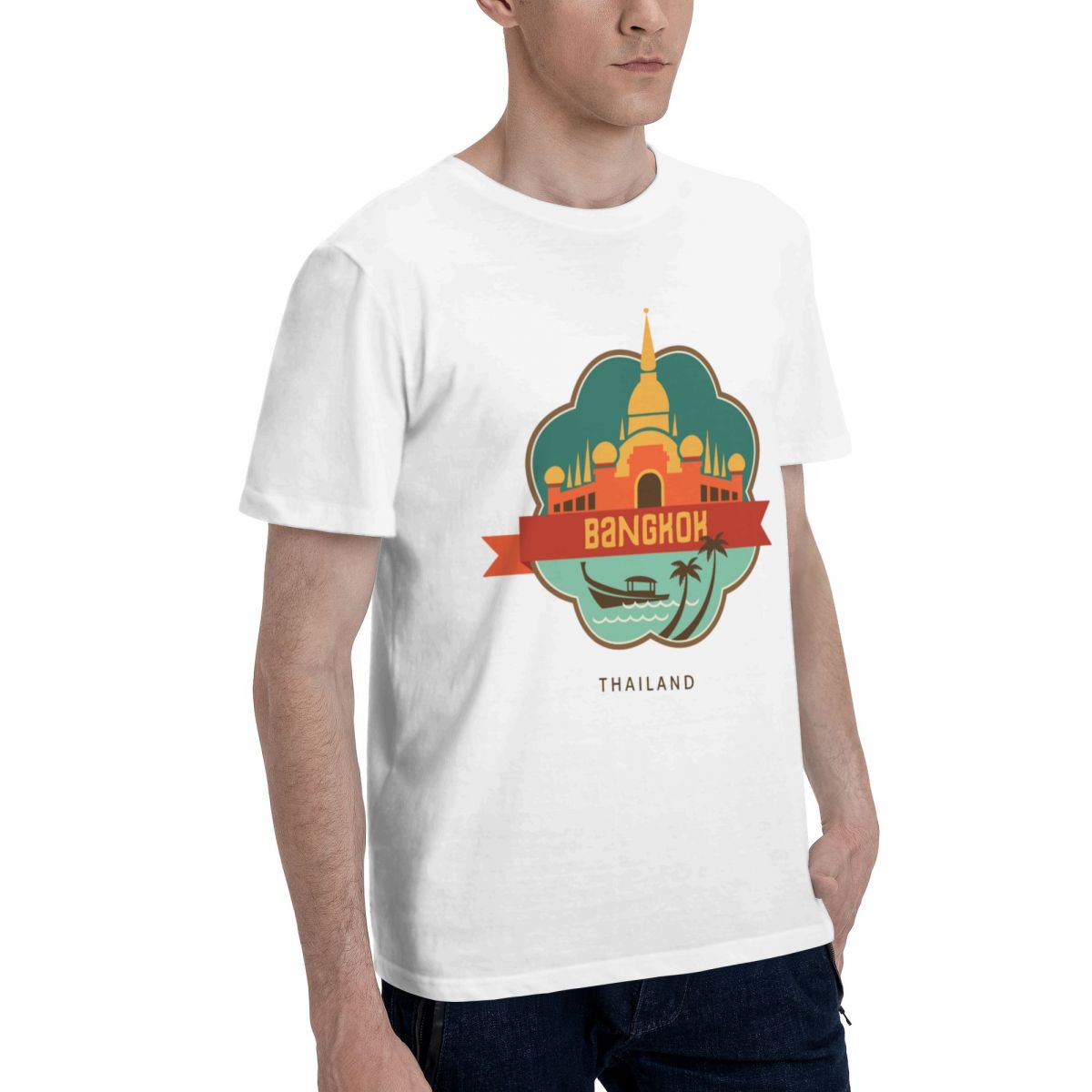 Camisetas de algodón 100% para - Mens Fashion Bangkok reseña y precio