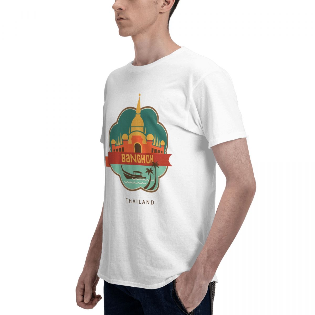 Camisetas de algodón 100% para - Mens Fashion Bangkok reseña y precio