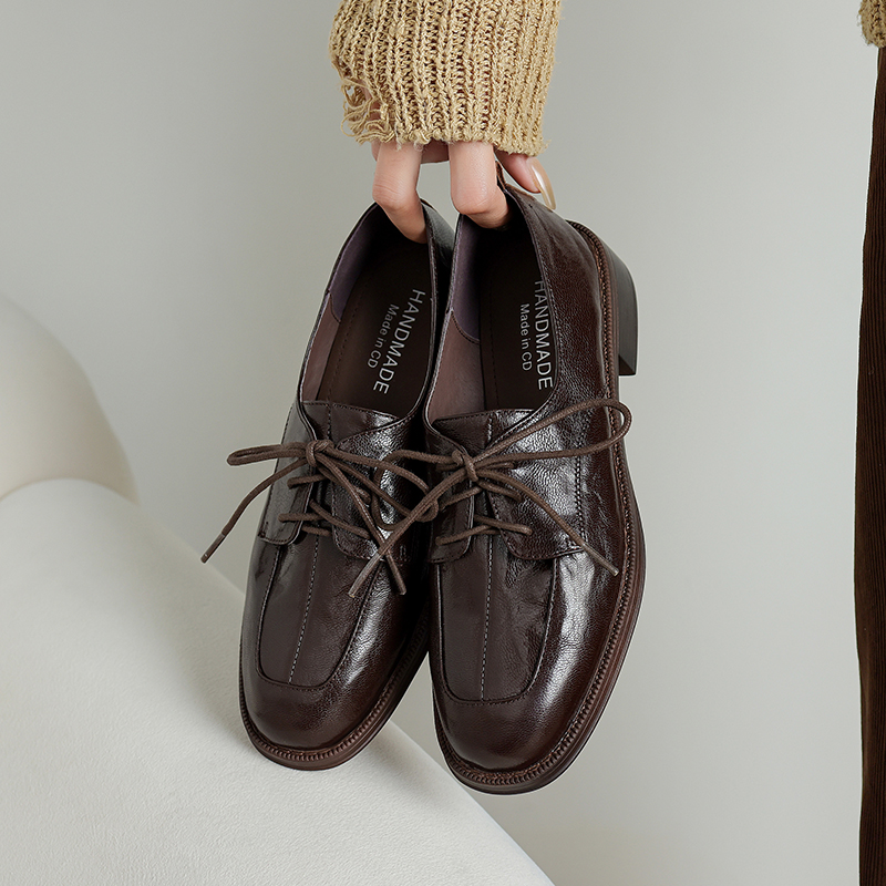 Zapatos de cuero de vaca LIHUA - Oxford Shoes Brogue reseña y precio